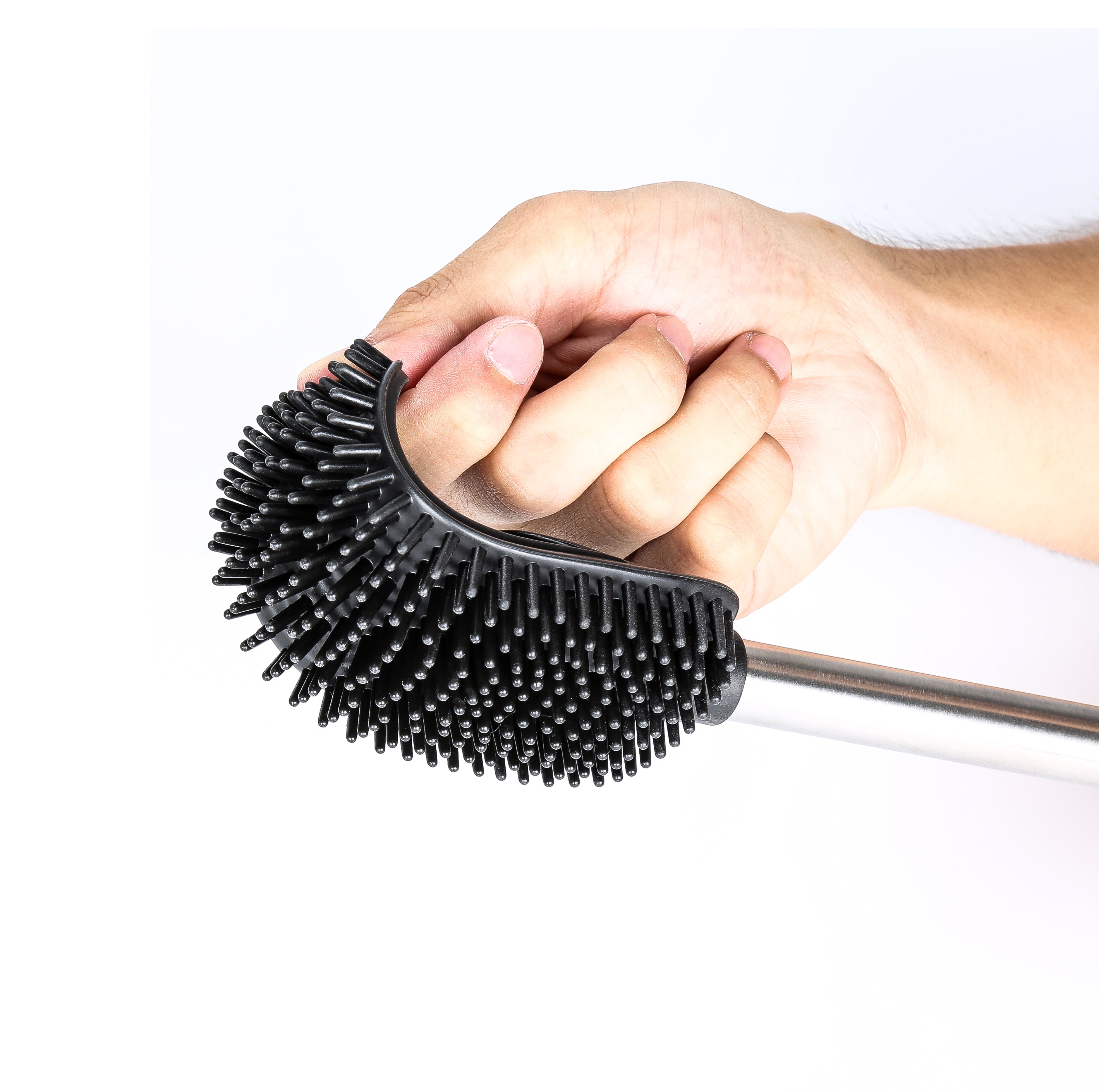 3 In 1 Flexible Toilet Brush