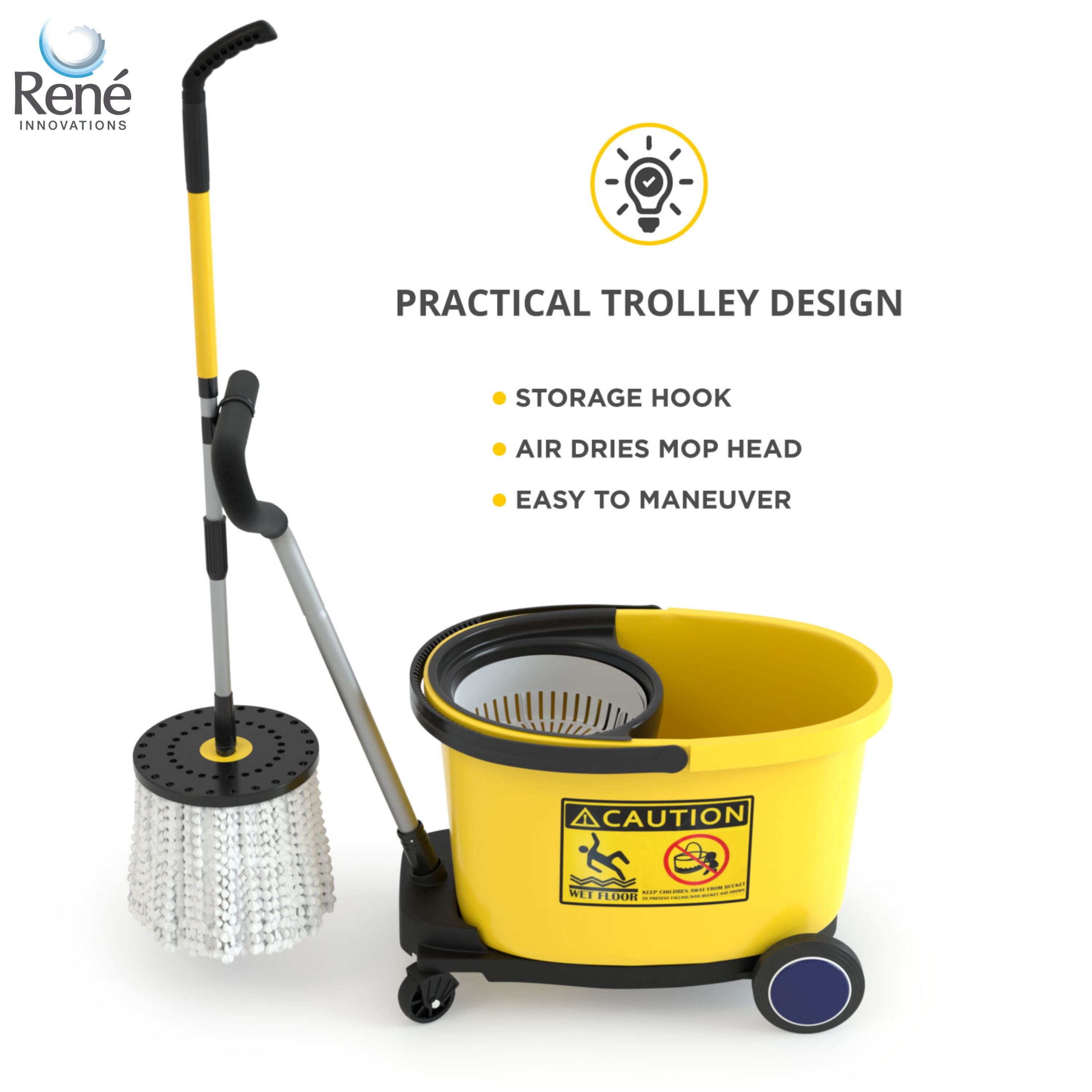 Vileda Spin and Clean Mop and Bucket- Floor Cleaning Vietnam